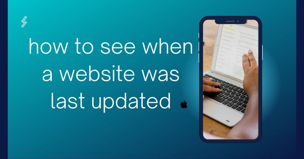 how to see when a website was last updated